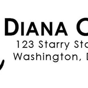 Wonder Kitty Address Labels - set of 30