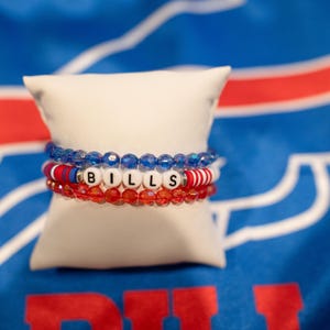 Buffalo Bills Bracelet Stack