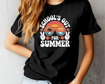 School's Out for Summer PNG Last day of School SVG Teacher Appreciation Png School png Kids summer break Preppy Summer Teacher School