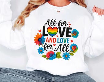 Orgullo Svg Lgbtq Amor Svg Corazón Arcoíris Svg Orgullo Gay El Amor Es Amor Descarga Digital Svg PNG DXF EPS