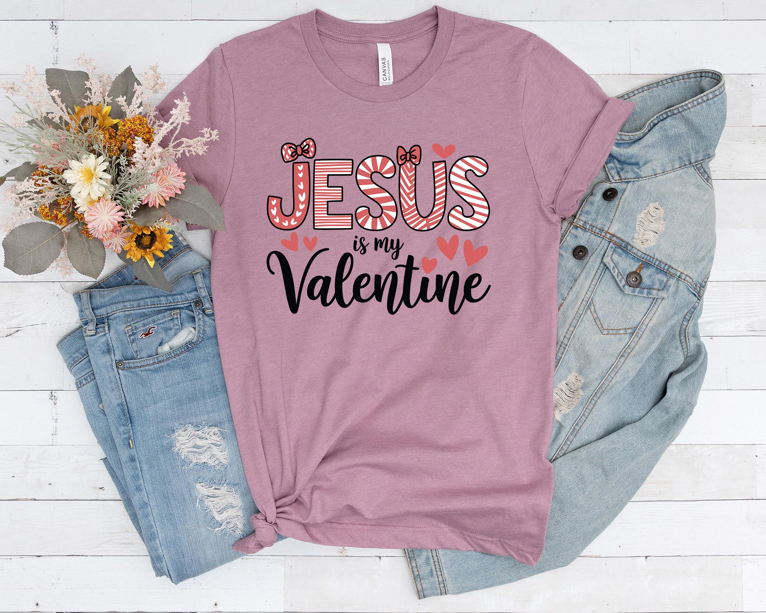 Jesus is My Valentine PNG, Christian Valentine Quote Design SVG ...
