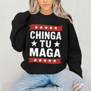 Chinga Tu MAGA Svg Anti MAGA PNG Funny Political Statement Sublimation Design Digital Protest Clipart for Cricut Silhouette Download