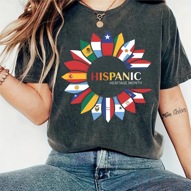 Hispanic Heritage Month SVG PNG Latin Culture Fiesta Latino Pride Flags ...