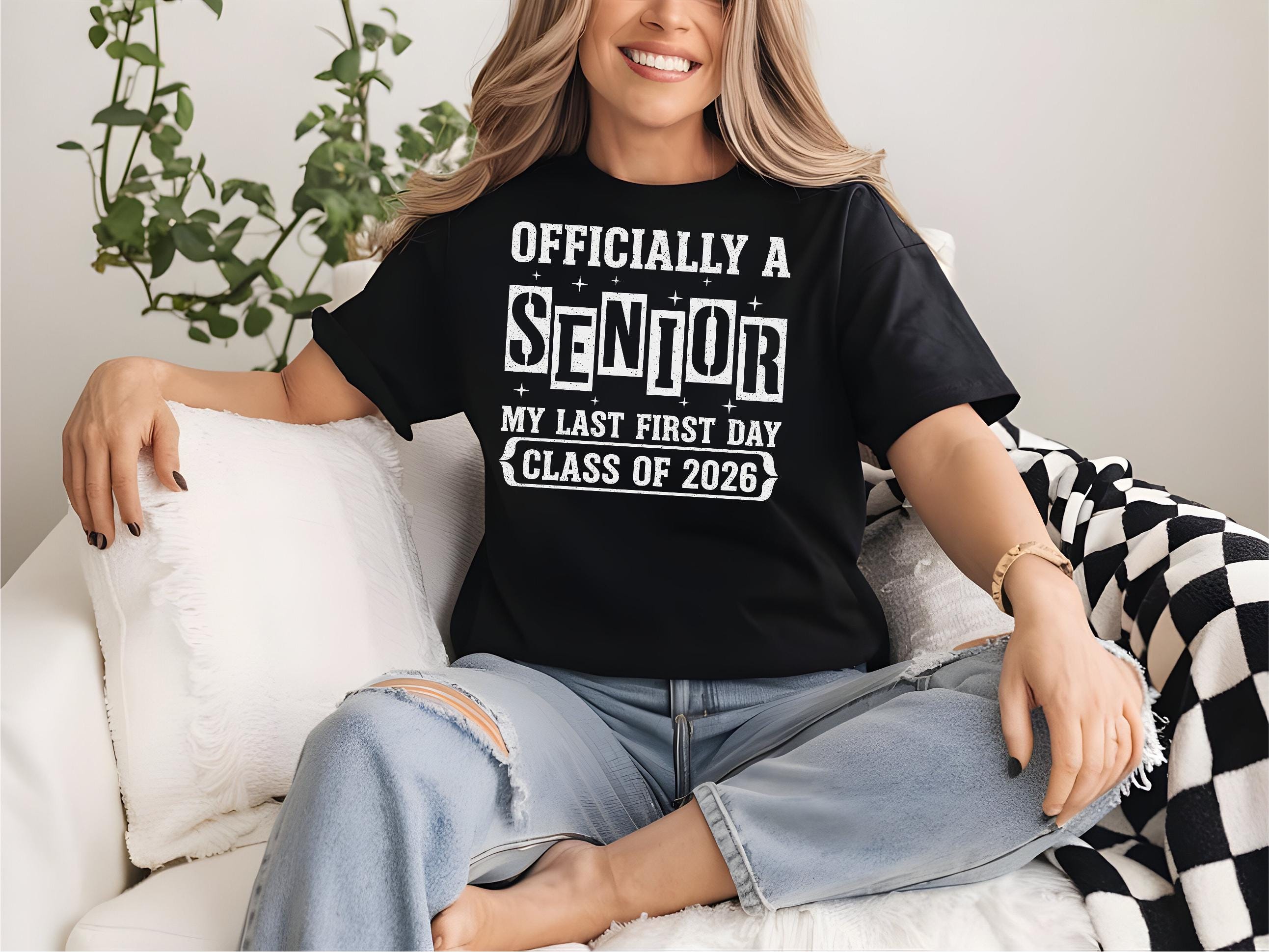 Officially a Senior 2026 SVG PNG My Last First Day Groovy Back to ...