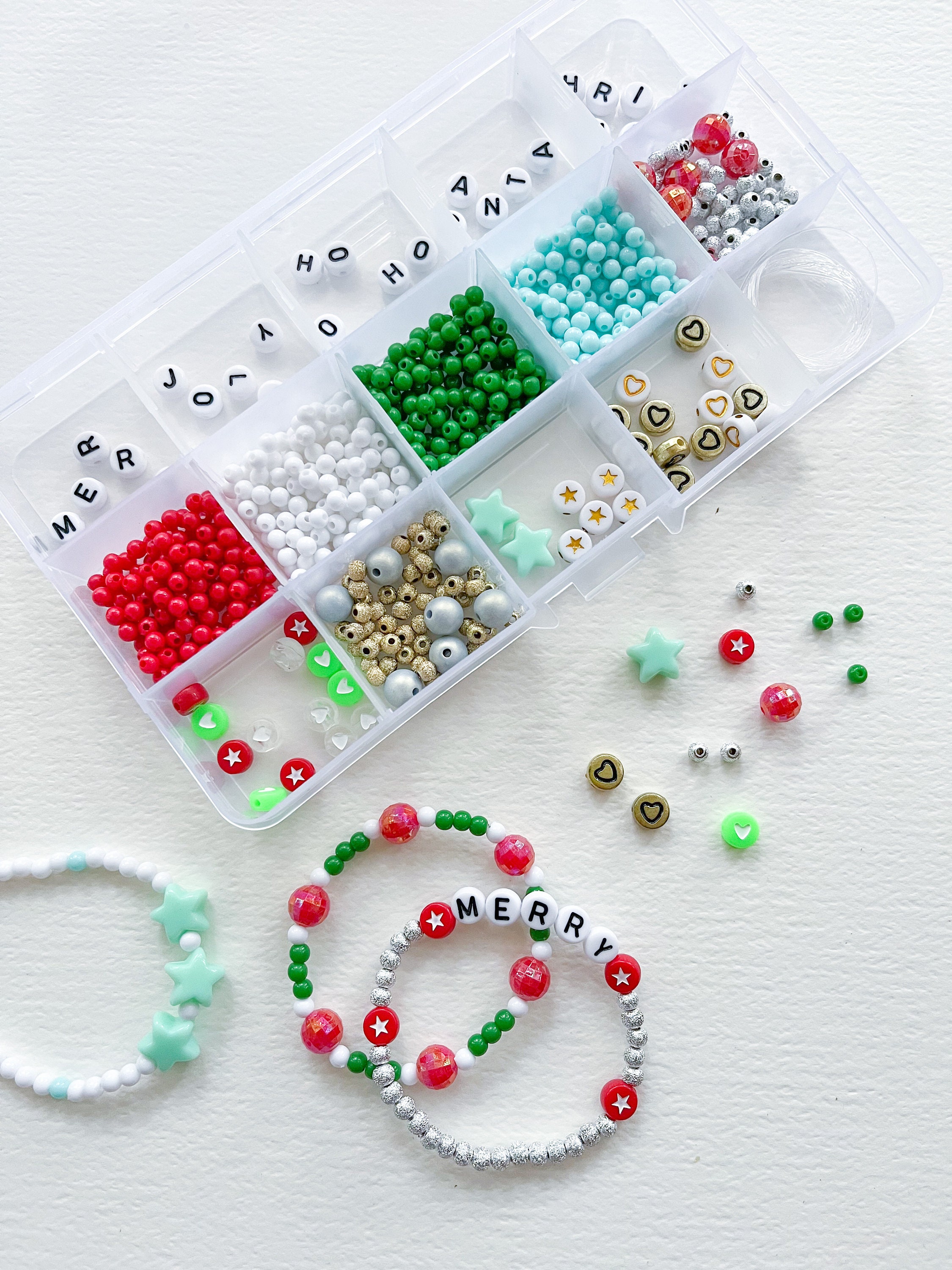 Rainbow Bracelet Craft Kit, Gift for Her, Gifts for Kids, DIY