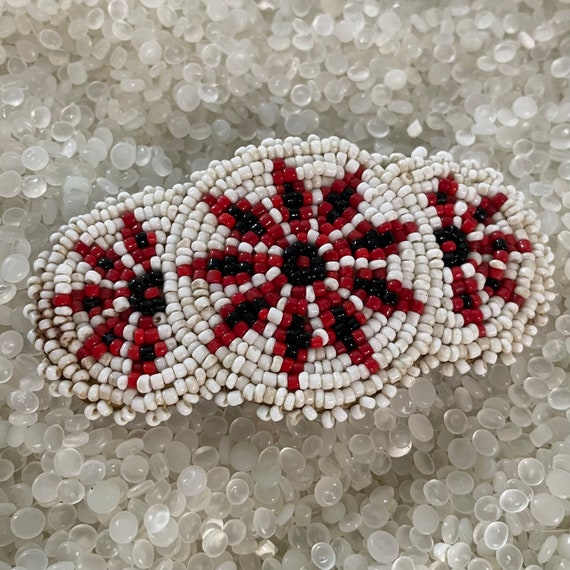 Vintage barrette, Native American influence , han… - image 1