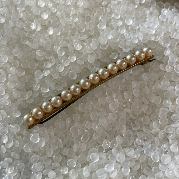 Pearl Barrette, Wedding Barrette,  Pearl Barrette… - image 5