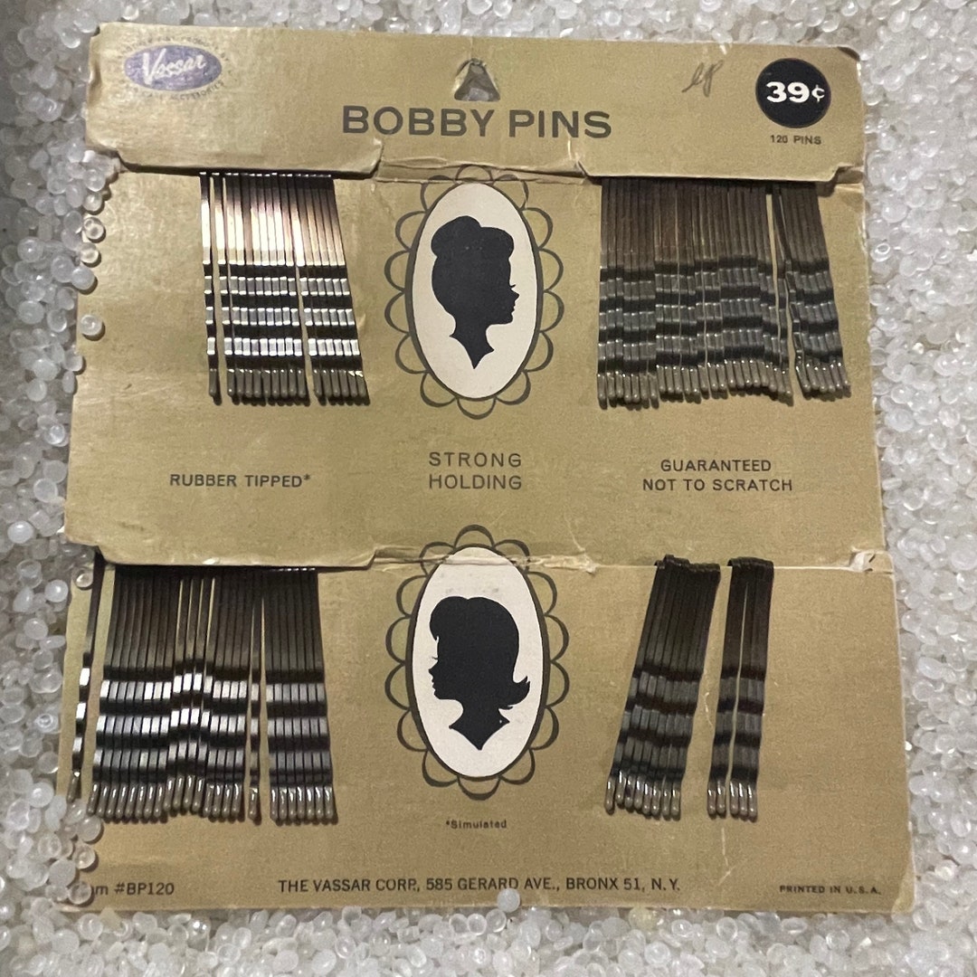 Vintage Bobby Pins Vassar Hair Pins 82 Pins Etsy