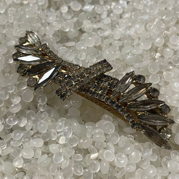 Rhinestone barrette, gorgeous elegant style, - image 2