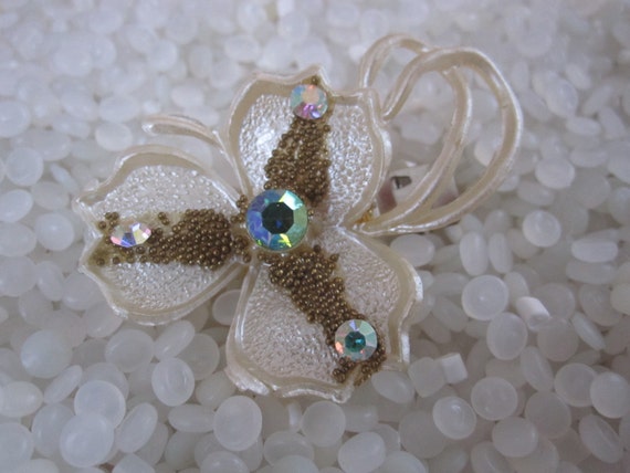 Vintage art deco barrette - Gem