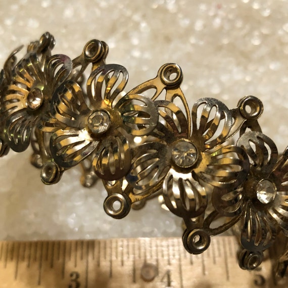 Buy Vintage Hair Accessory Brass Bun Holder , Brass  display picture 1
