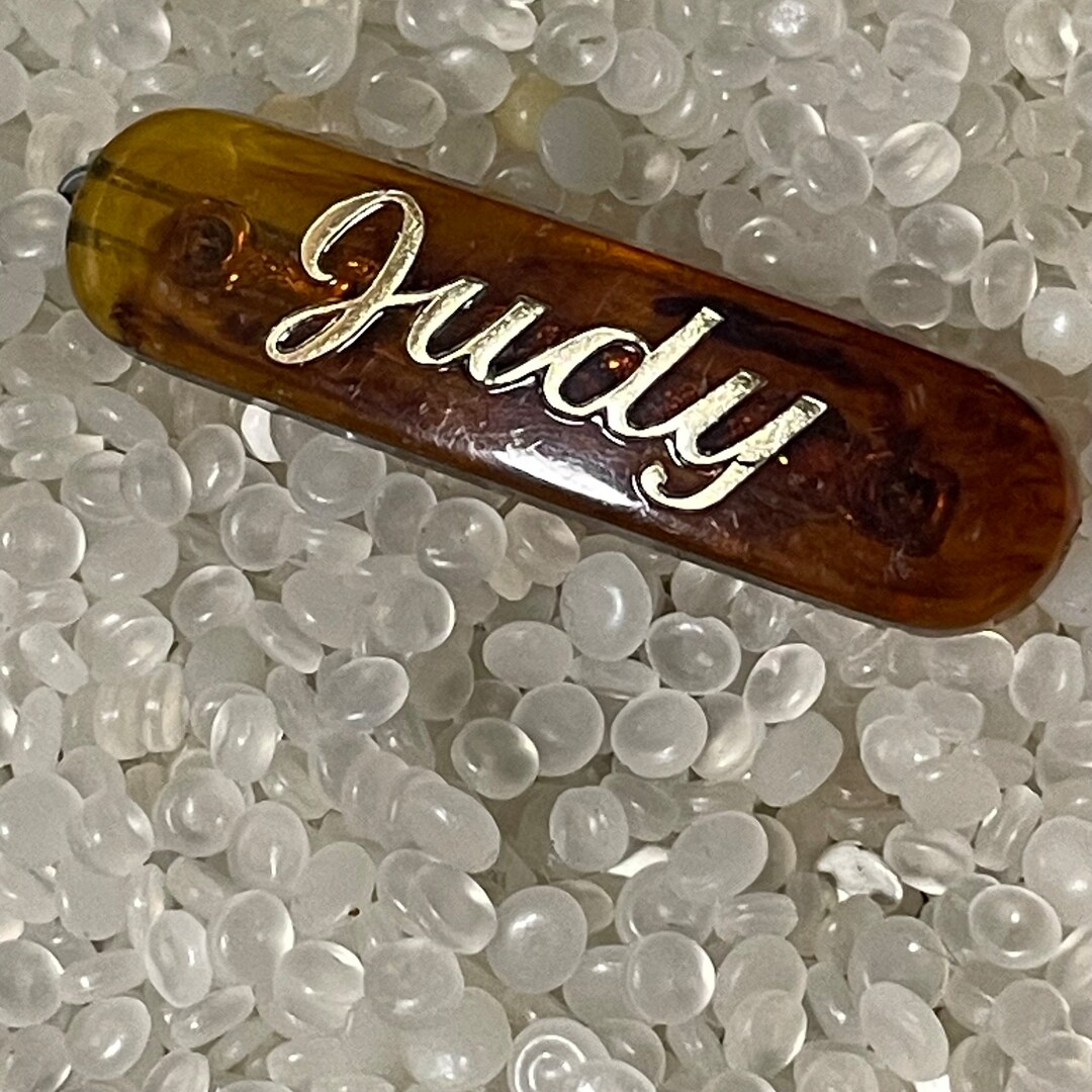Vintage Barrette Name Barrette With the Name Judy Vintage Etsy