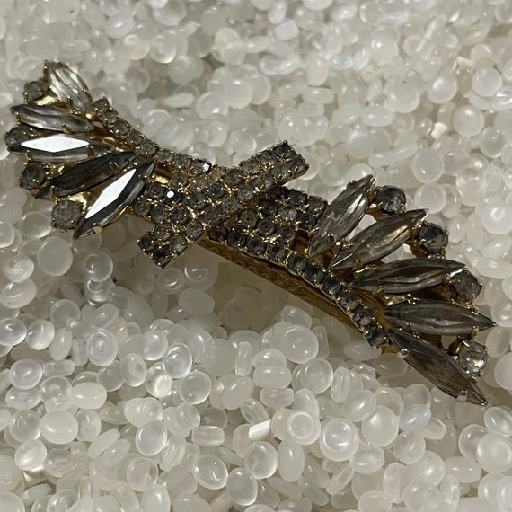 Rhinestone barrette, gorgeous elegant style, - image 3