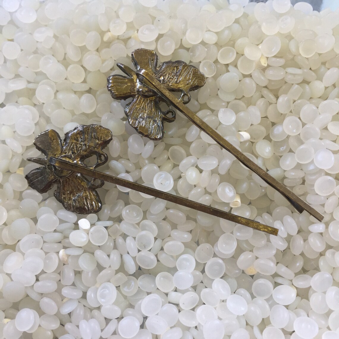 Vintage Bobby Pins Retro Bobby Pins Butterflies Etsy