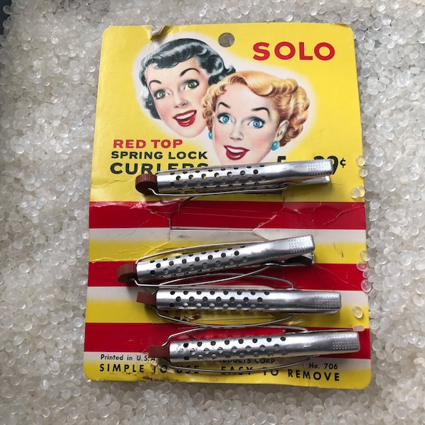 Vintage Hair Curlers Etsy