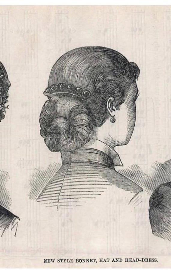 Antique tortoiseshell comb, paste rhinestone, hai… - image 8