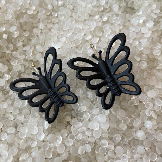 vintage bobby pins , retro bobby pins, butterflies