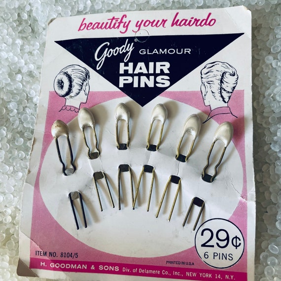 vintage hair pins, still in package, vintage 1950 ha… - Gem