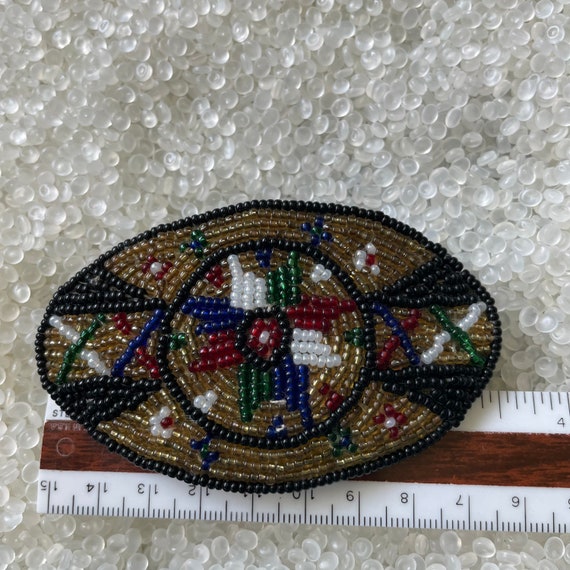 Vintage barrette, Native American,  influence han… - image 3