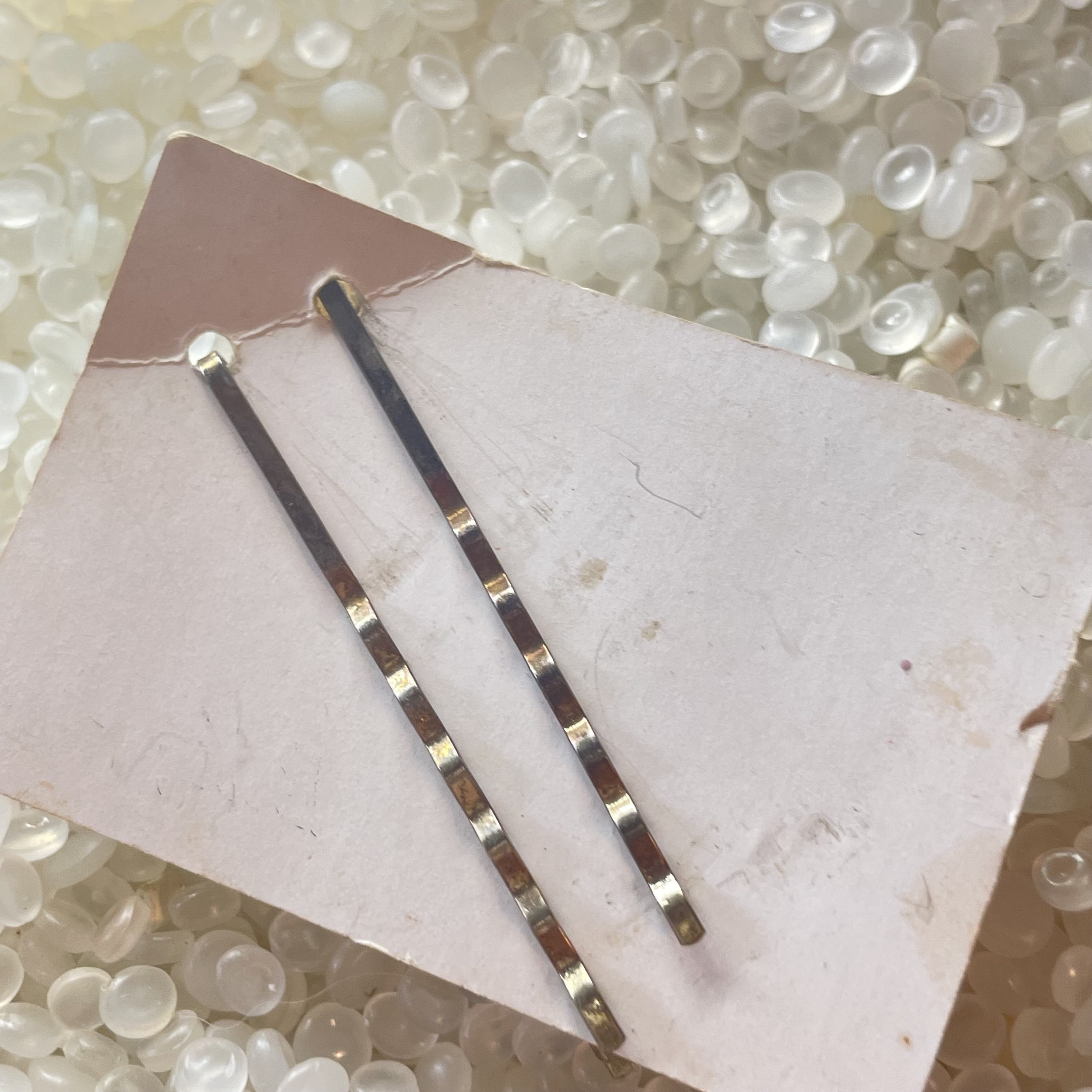 Vintage Milk Glass Hair Slides Vintage Milk Glass Dome Earrings, Classy Clip On in... | Depop main image 3