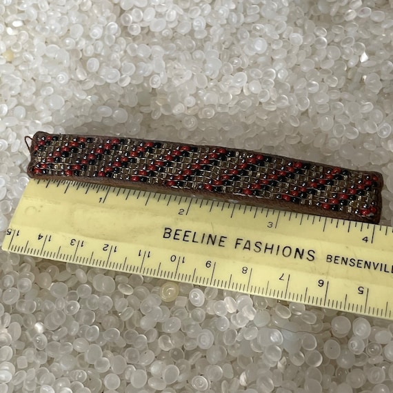 Vintage barrette, Native American,  influence han… - image 3