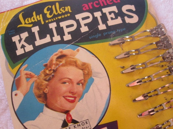 Vintage hair clip  Lady Ellen Klippies, - image 5