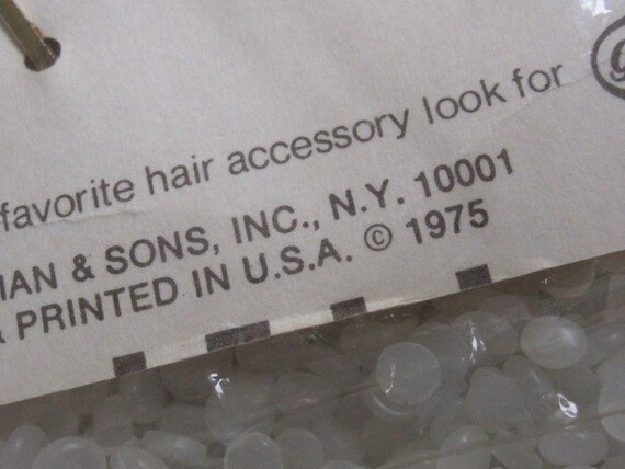 vintage barrette,butterfly hair pins vintage 1975… - image 5