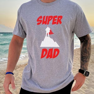 Super Dad Shirt, Fathers Day Shirt, Funny Fathers Day Shirt, Fathers Day Gift From Kids, Fathers Day Tshirt, Superhero Dad Gift for Dad