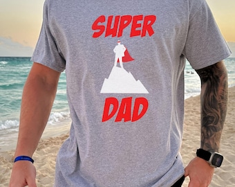 Super Papa Shirt, Vatertag Shirt, lustiges Vatertags Shirt, Vatertagsgeschenk von Kindern, Vatertags-T-Shirt, Superheld Papa Geschenk für Papa