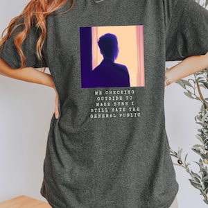 Funny Introvert Shirt, Sarcastic Graphic Tee, Anti-Social Humor Shirt, Gag Gift, Some Things Are Better Left Alone, Unisex I Hate People Tee