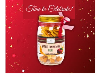 Apple Cinnamon Cocktail Infusion Jar: Holiday Party Drink Mix