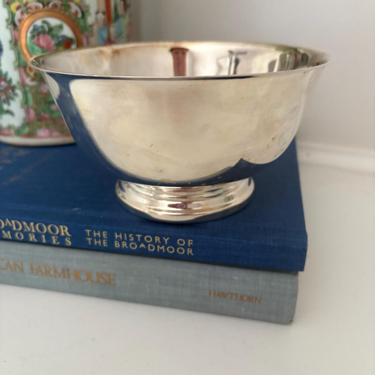 Vintage Silver Plated Paul Revere Bowl