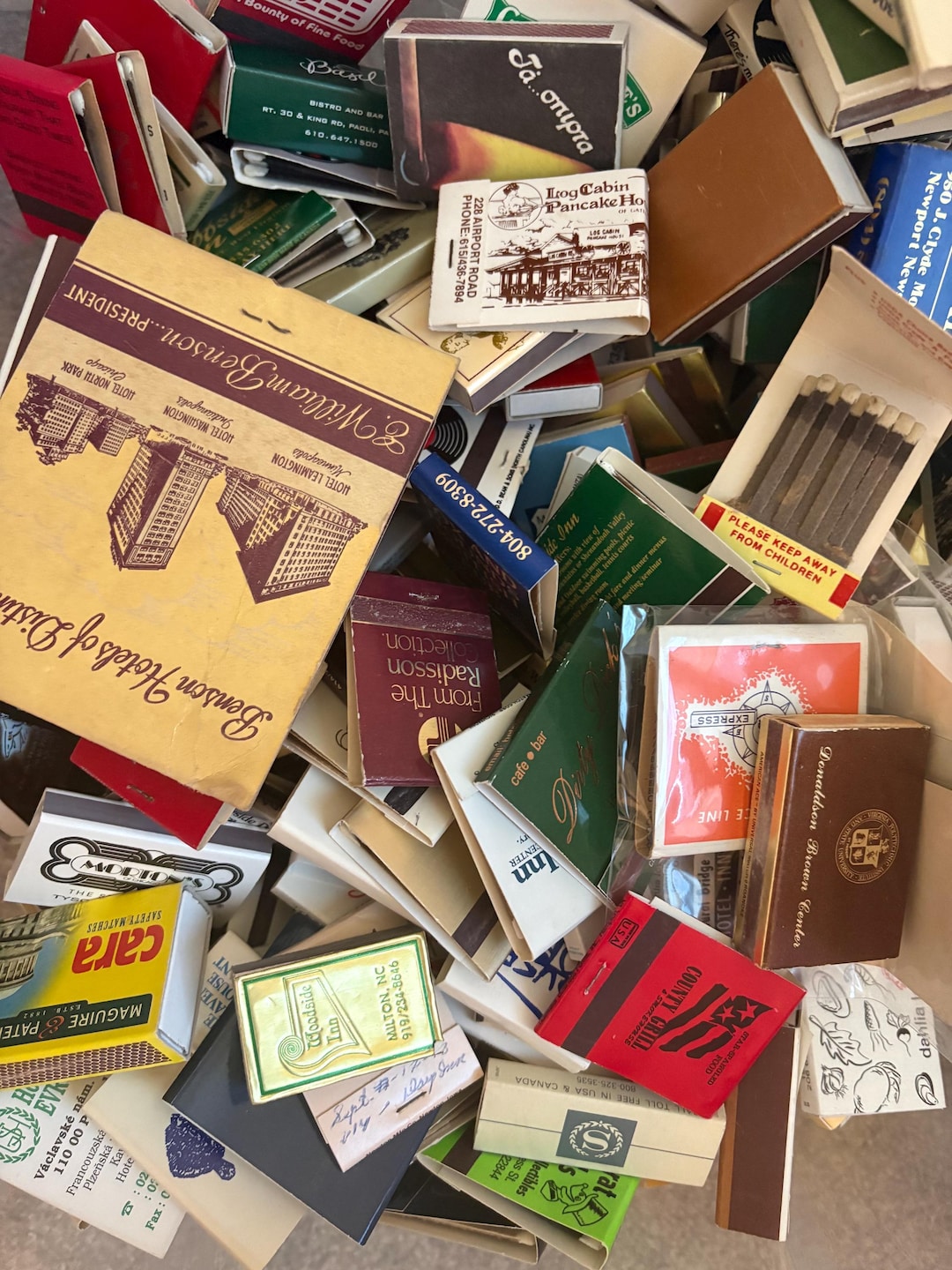 Collection of Vintage Matchbooks - Etsy