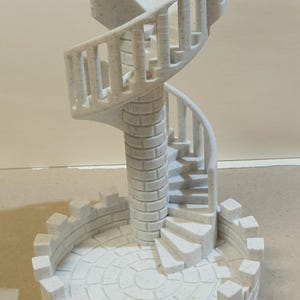 Stair structure Dice Tower -  3D printed Dice Roller for Tabletop Games
