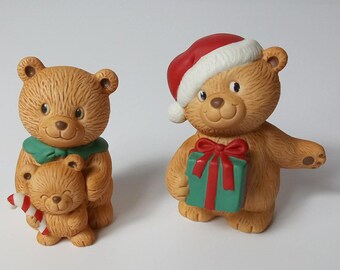 avon christmas bears