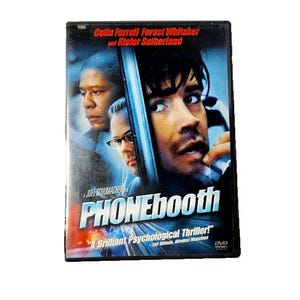 Phone Booth Psychological Thriller DVD Movie R Colin Farrell Forest Whitaker