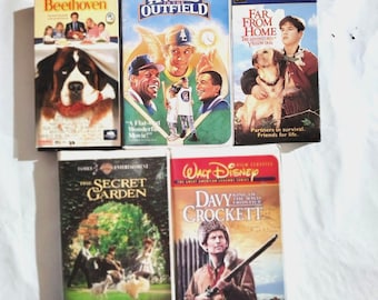 Lot 5 VHS Children & Family Movies #10