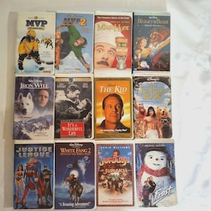 Lot 12 Children and Family VHS Movies Many Disney  #2
