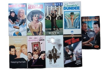 Lot 9 VHS Movies Comedy Drama Rated PG-13 #2