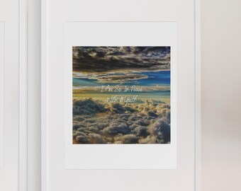 I Am So In Peace | Printable Wall Art | Home Decor | Inspirational Quotes | Motivational Poster | Downloadable Digital | Digital Art