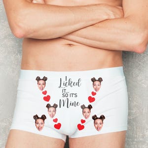 Personalized Photo Gift For Boyfriend/husband,custom Boxer