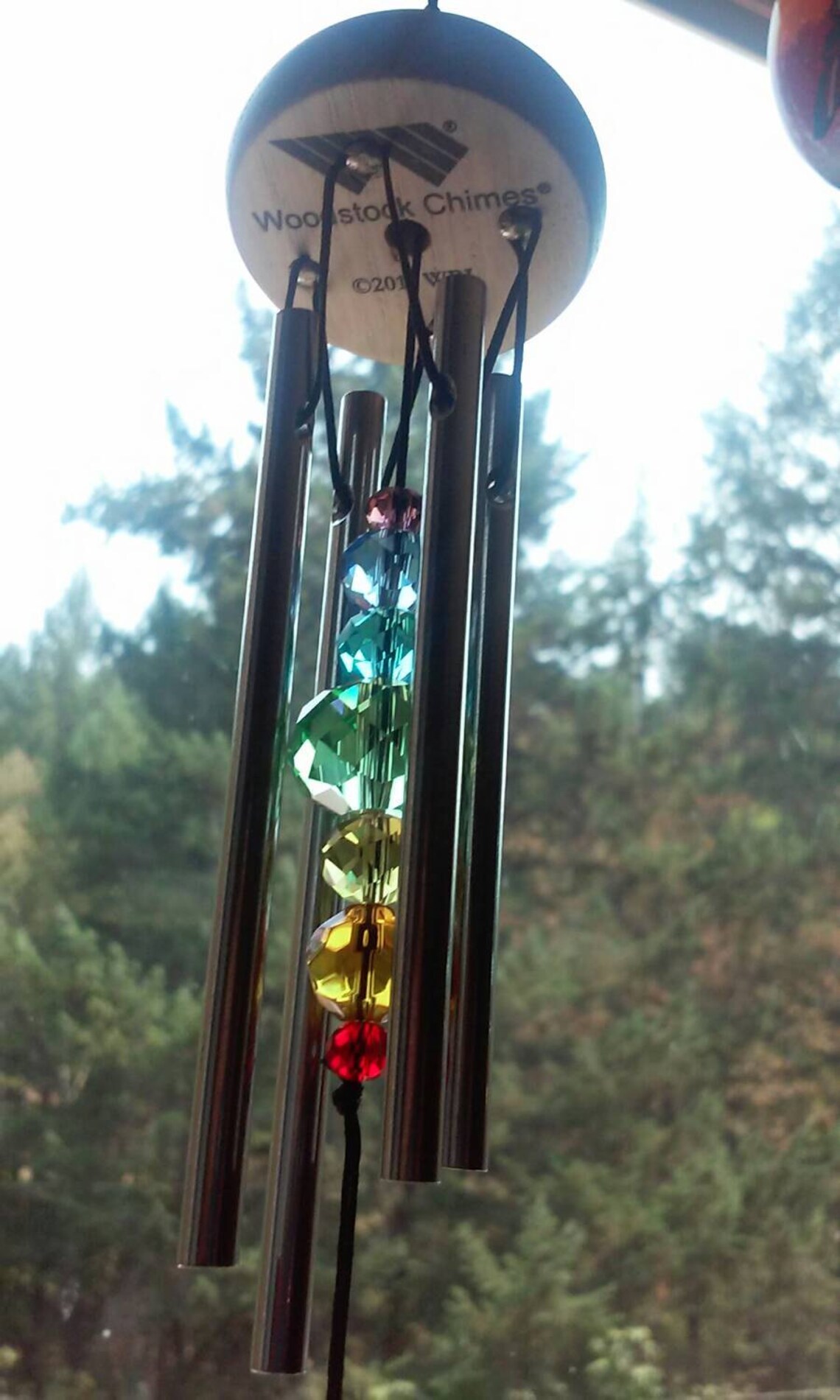 Hummingbird Rainbow Wind Chime Cremation Ashes InFused Glass Etsy