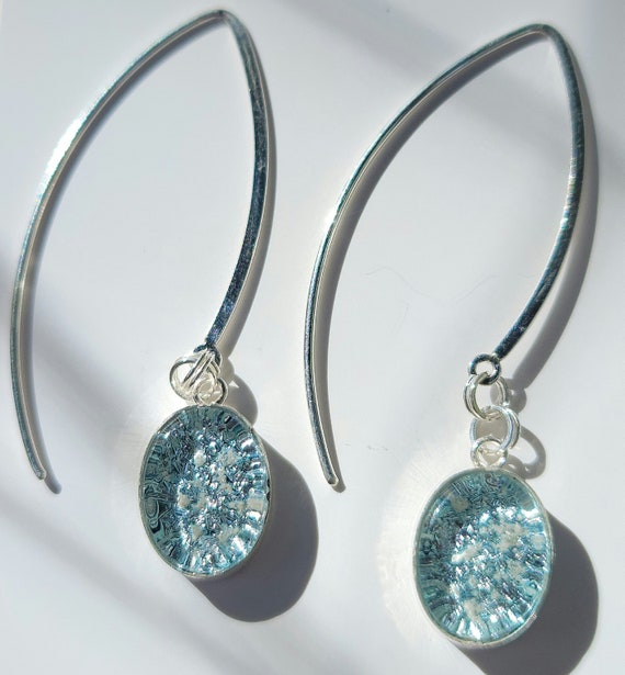 Ashes to shop glass earrings