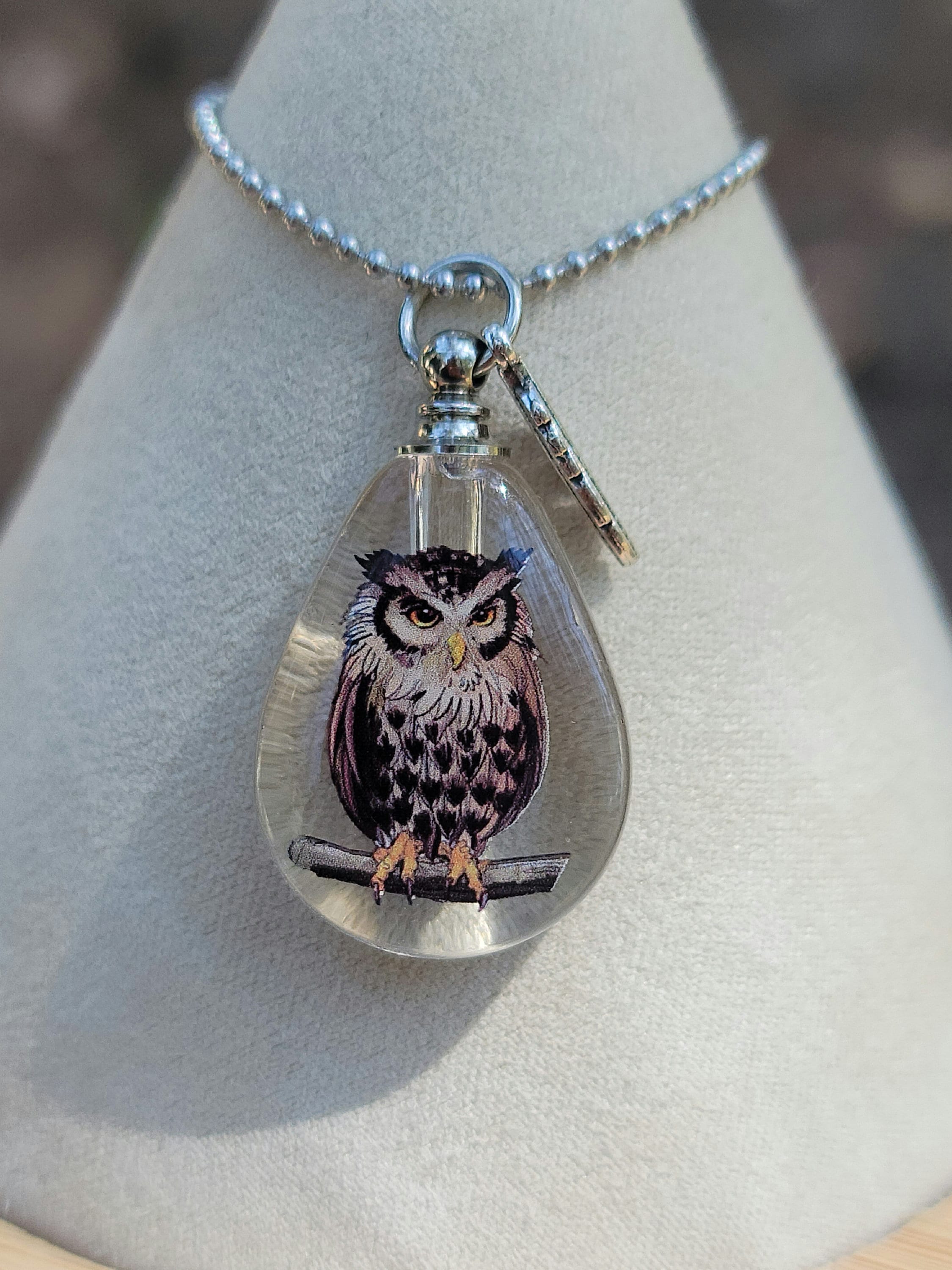 Owl shop cremation jewelry
