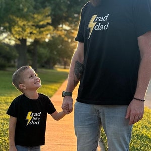 RAD LIKE DAD // Kid Tee