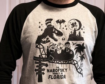 EPIC ADVENTURES AHEAD // Unisex Tee - Universal Studios Family Vacation Shirts, Family Matching T-Shirt, Castle, Wizards,