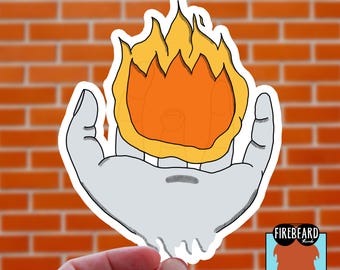 FIRE BALLER // Vinyl Sticker