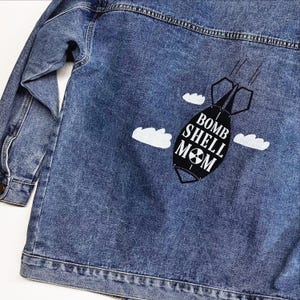 BOMBSHELL MOM // Women's Denim Jacket