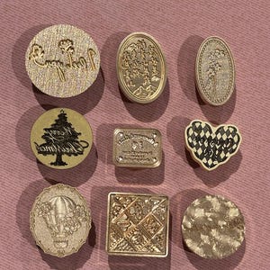 Wachs-Siegelstempel (nur Kopf), 3D Stempel, Hochzeit, Weihnachtsbaum, Heißluftballon, Blume, Herz, DIY Bastelwerkzeug, Siegellack, Umschlag