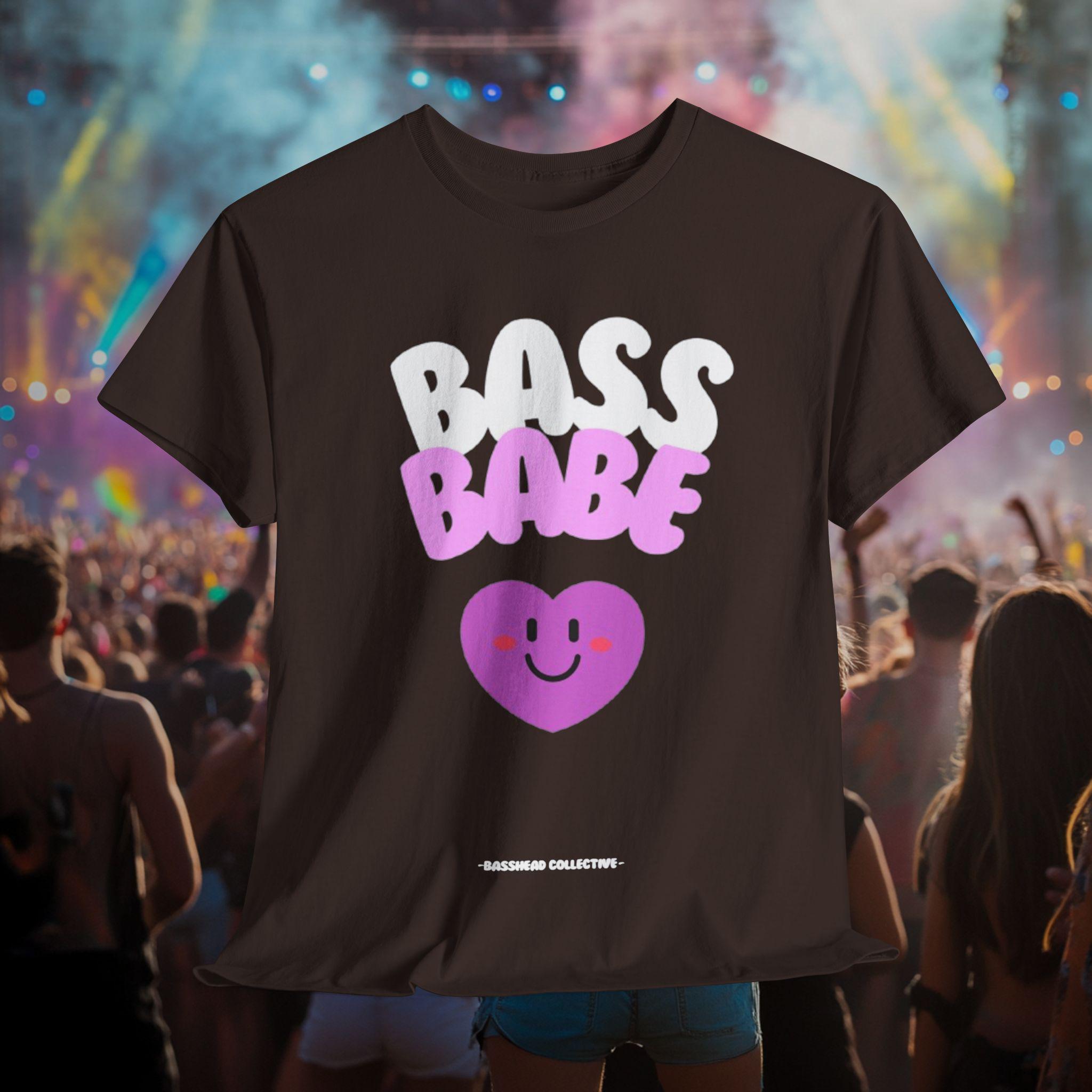 Bass Babe Basshead Tshirt Edm Music, Gifts for Raves Rave Clothing ...